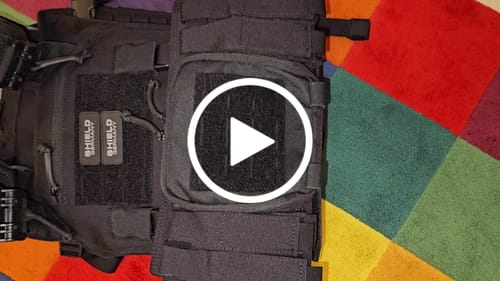 Customer video review of Plattenträger BRAVO schwarz bis SK4 / NIJ IV