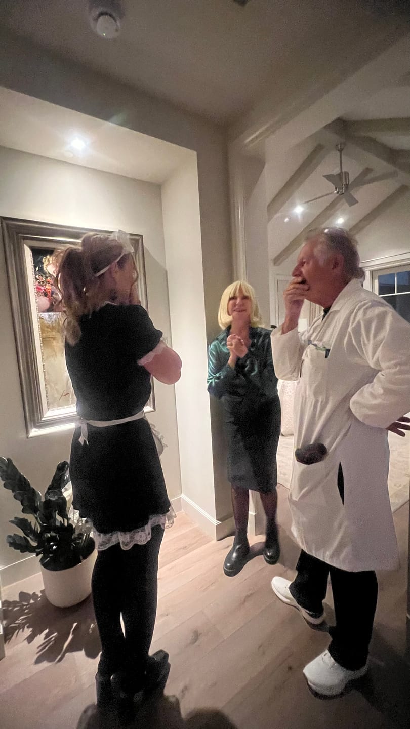 Customer photo review of Rocky Horror Halloween Murder Mystery Game Kit