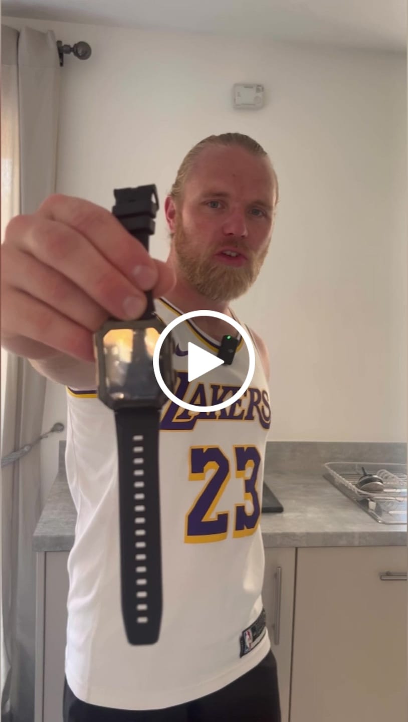 Customer video review of Hard Hat Smartwatch