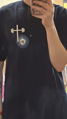 Customer photo review of Archangel Michael Tee