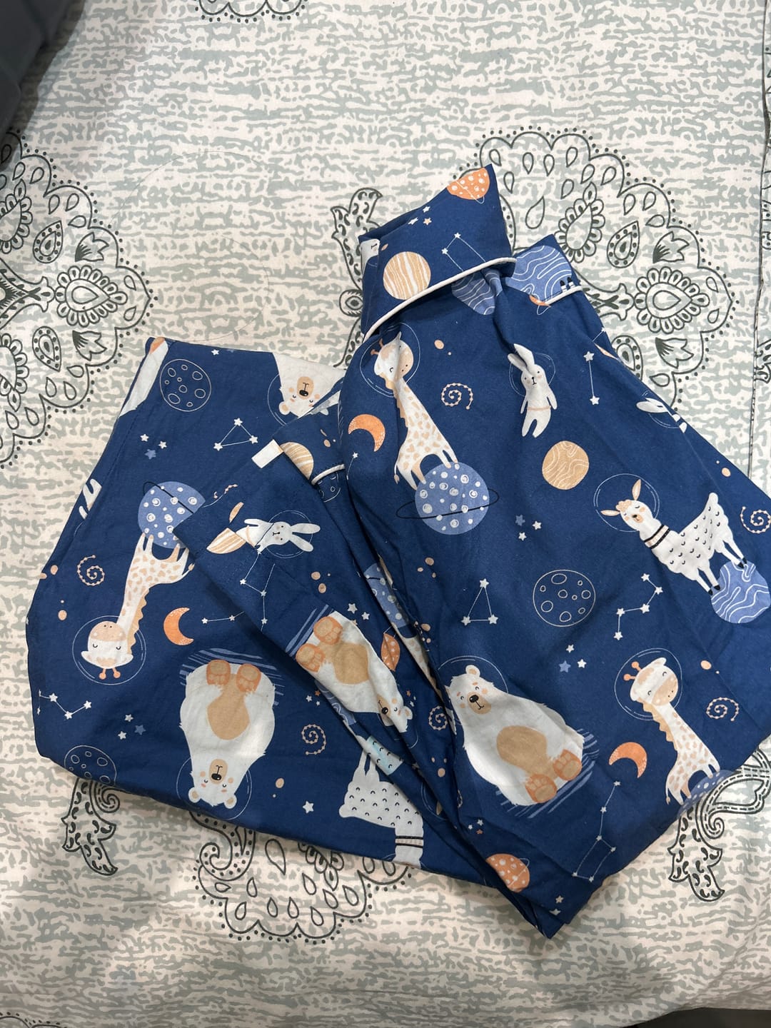 Customer photo review of Astro Bear Night Suit