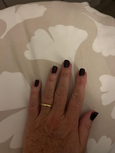 Customer photo review of CND™ Vinylux™ Black Cherry 15ml