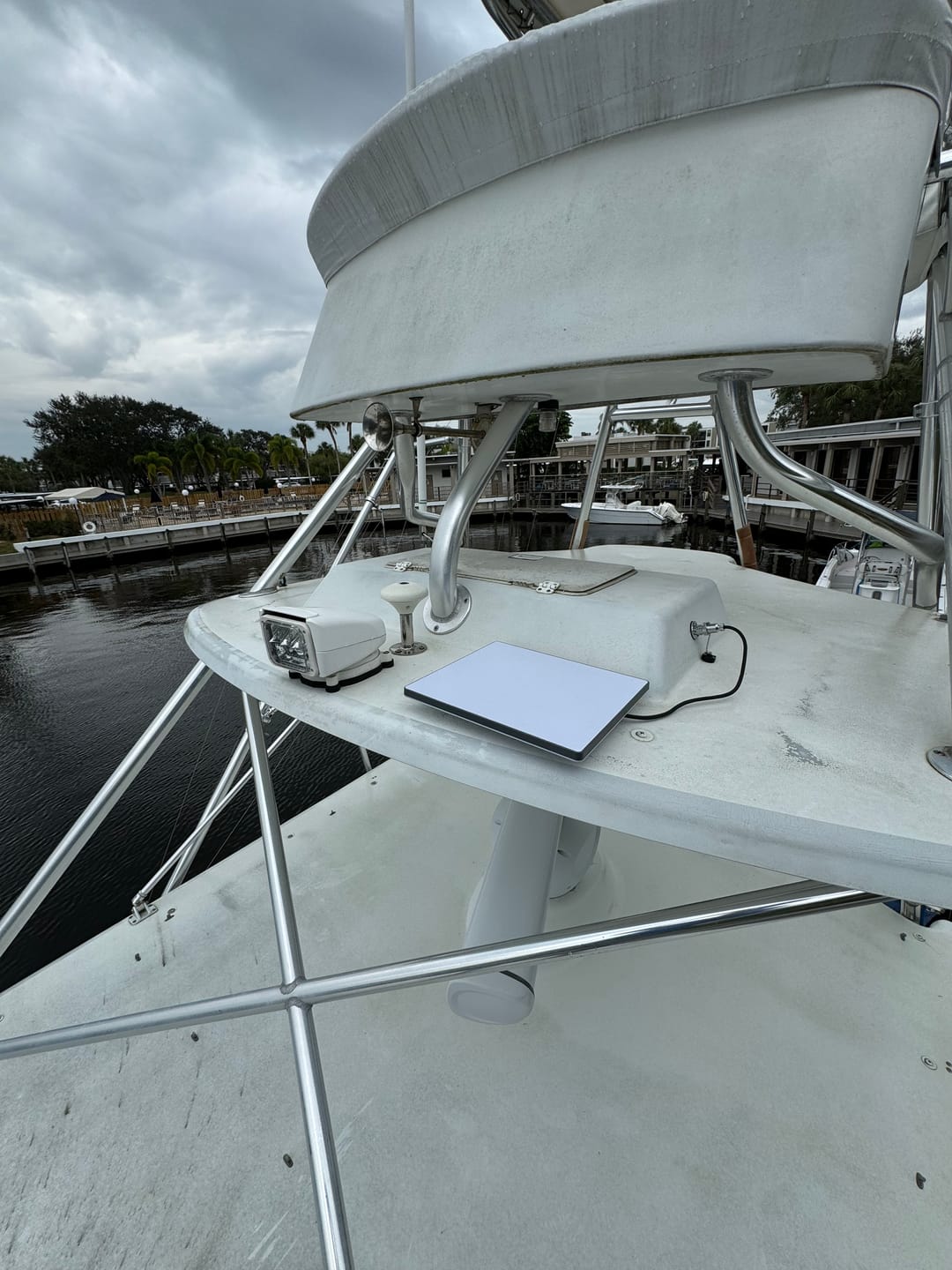 Customer photo review of Starlink Mini Flat Mount