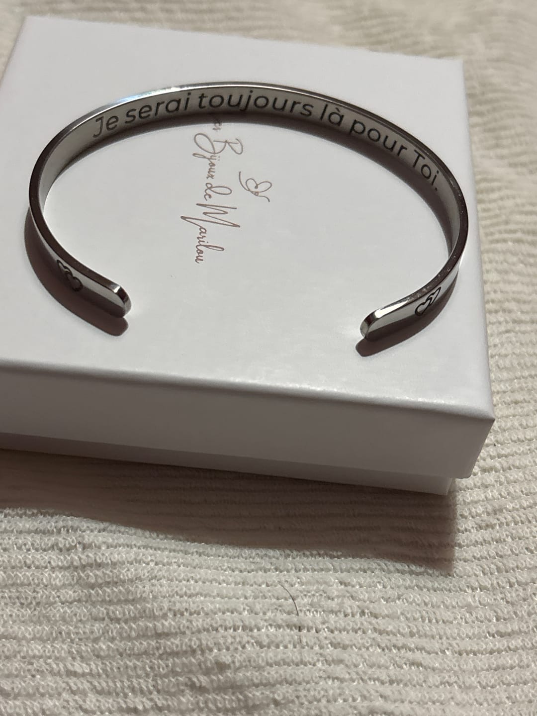 Customer photo review of Bracelet Mere Fille : Lot de 2 Bracelets Mère Fille