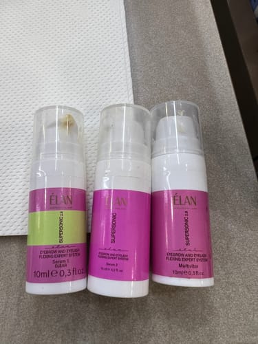 Customer photo review of ÉLAN - Eyebrow and Eyelash Flexing Expert System «SUPERSONIC» Multivitor 10ml