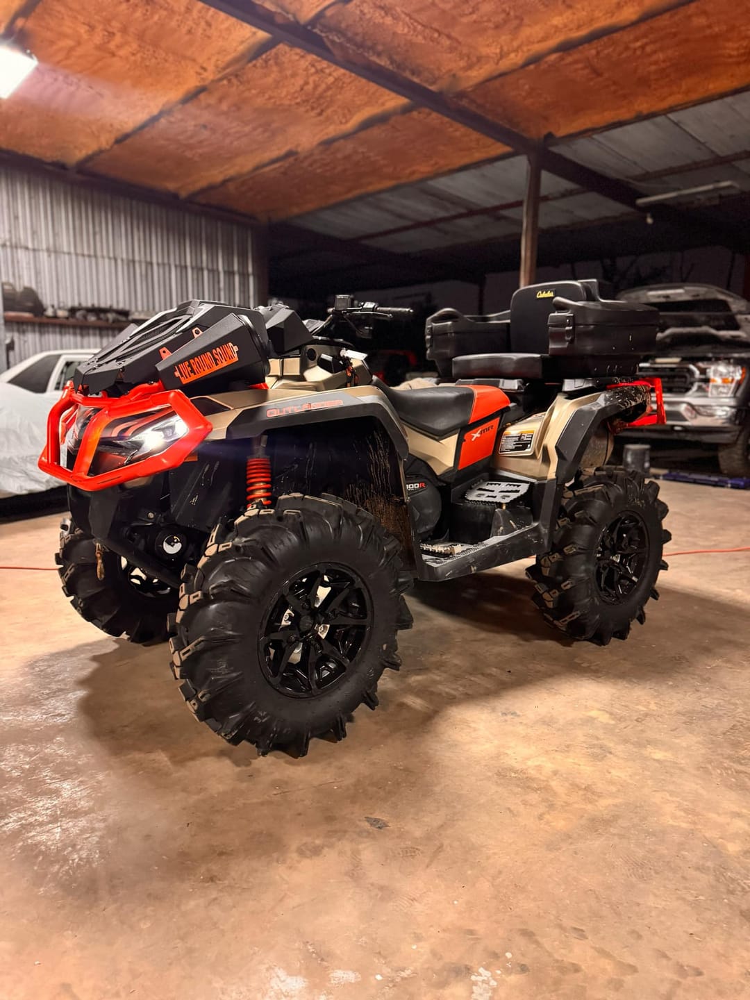 Customer photo review of Can-Am Wheel Spacers - Select Model (Sold in Pairs)