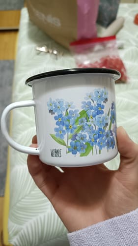 Recensione con foto di un cliente su Nontiscordardimè - Tazza