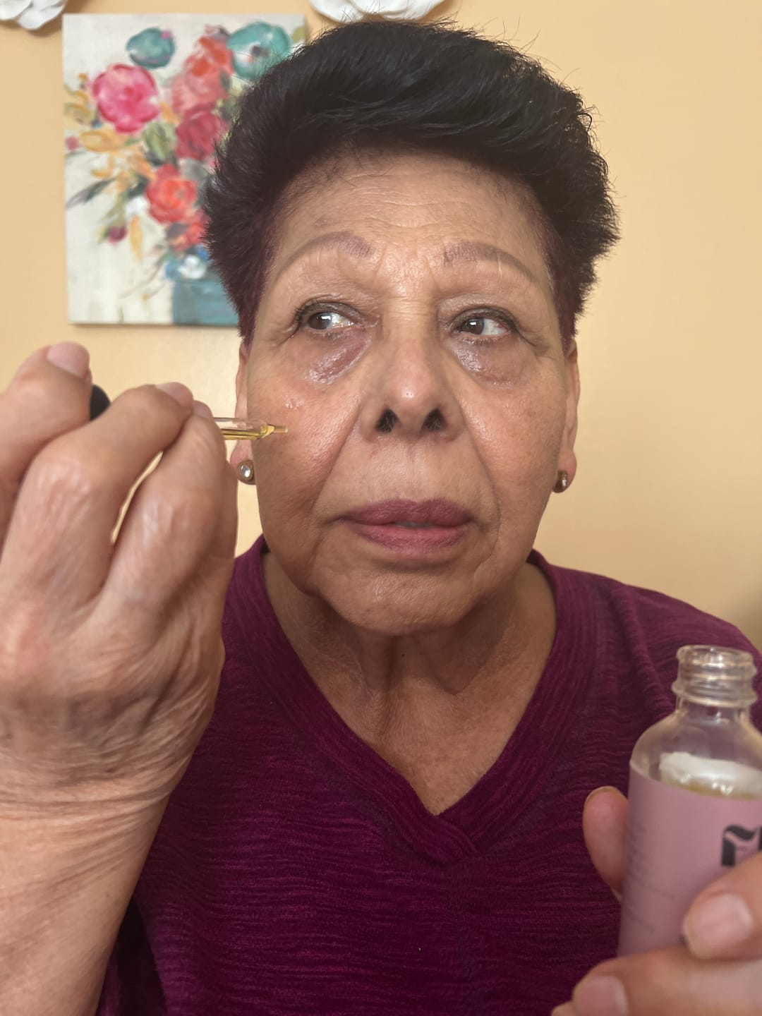 Customer photo review of Rose Propolis Facial Toner