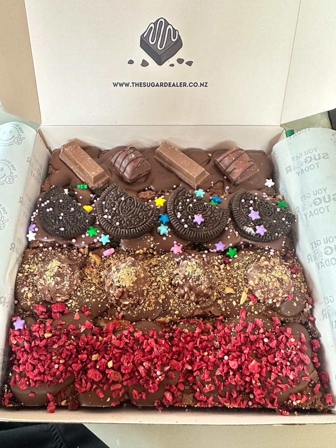 Customer photo review of Flavour sampler box