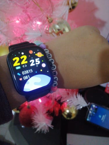 Customer photo review of Smartwatch reloj inteligente | STF Kronos Station Plus | Pantalla TFT 2" Protección IP65 Negro