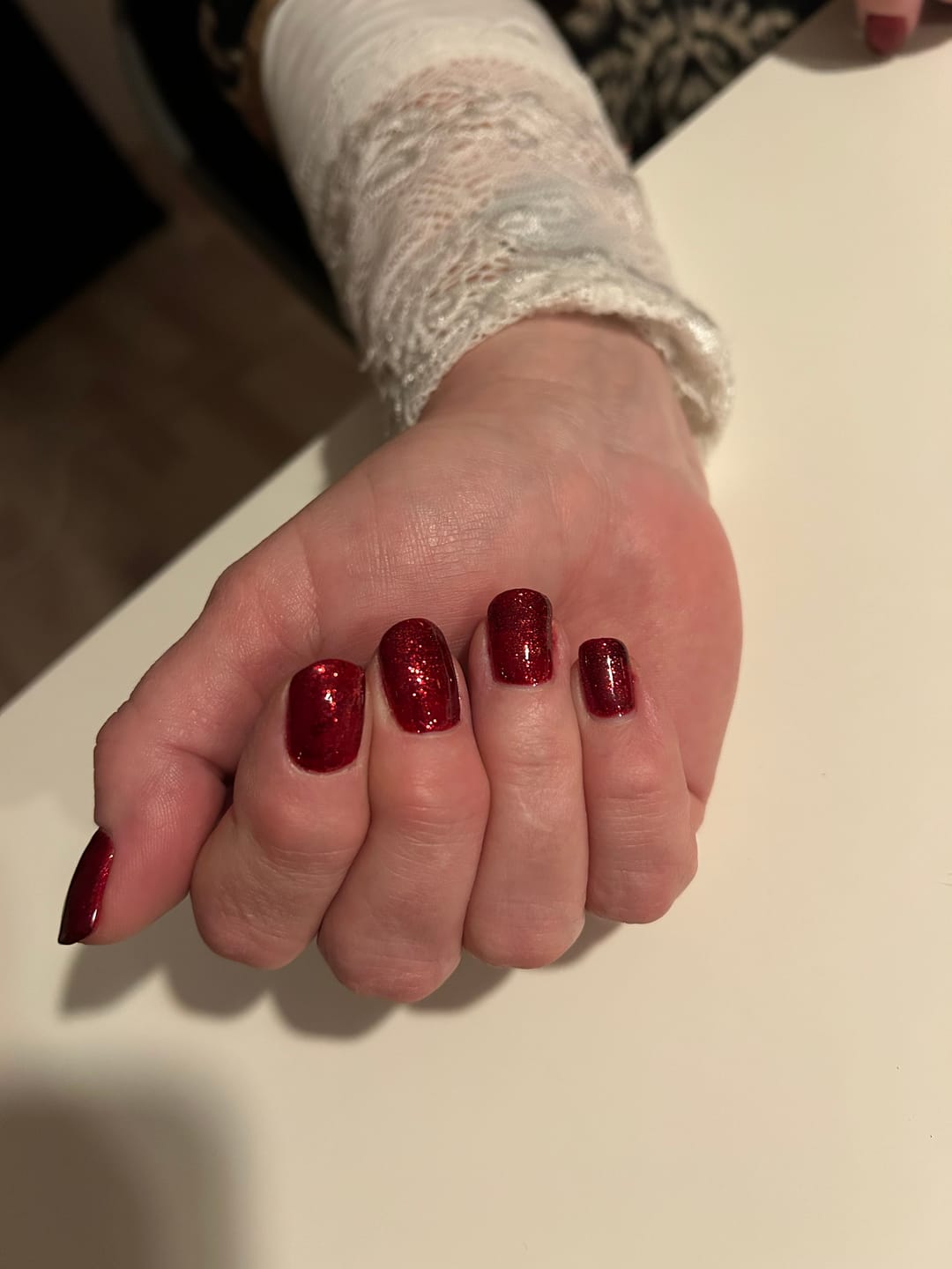 Customer photo review of Gellak Top Coat Studios Didier Super Shiny No Wipe