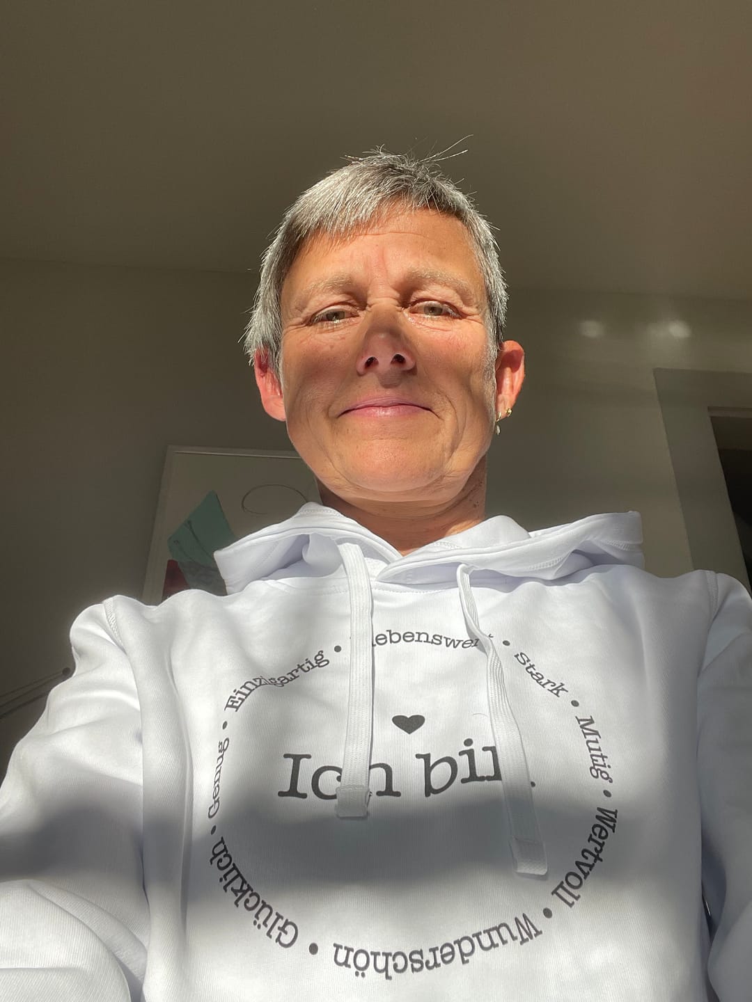 Customer photo review of Ich bin Bio Hoodie Unisex