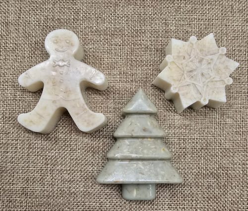 Customer photo review of Melt & Pour Goat's Milk Soap Base