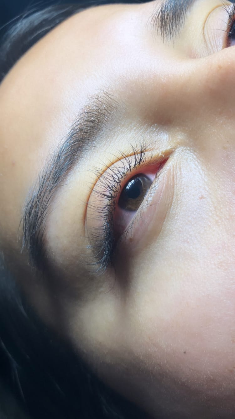 Customer photo review of Classic Lash Extensions 0.10mm