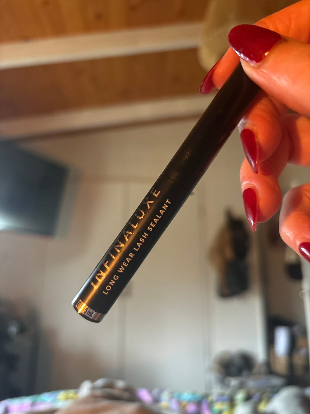 Customer photo review of Infinaluxe Long Wear Lash Sealant
