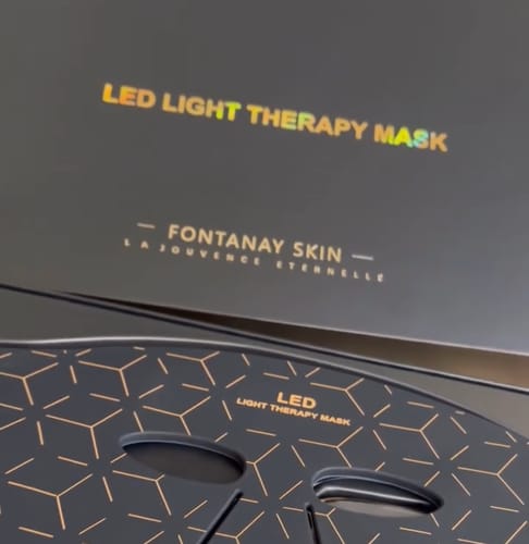 Customer photo review of Masque LED Thérapie Pro