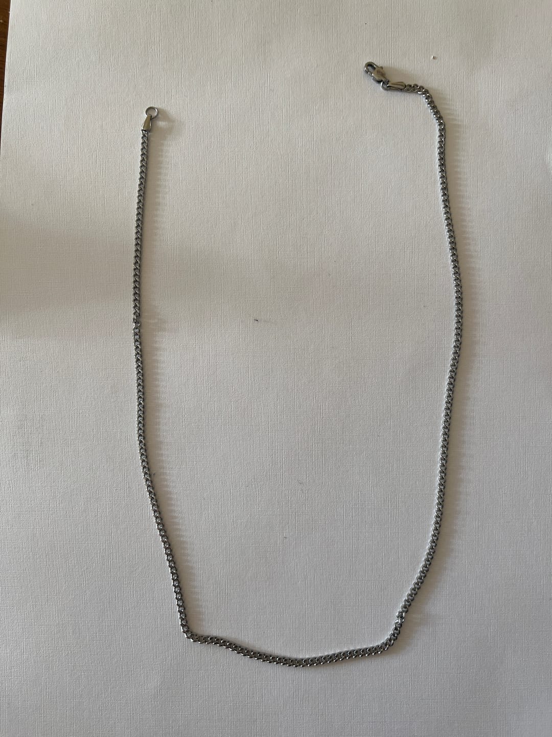 Customer photo review of Cadena Miami Cuban 3mm