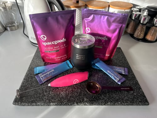 Customer photo review of rainbow dust starter kit -