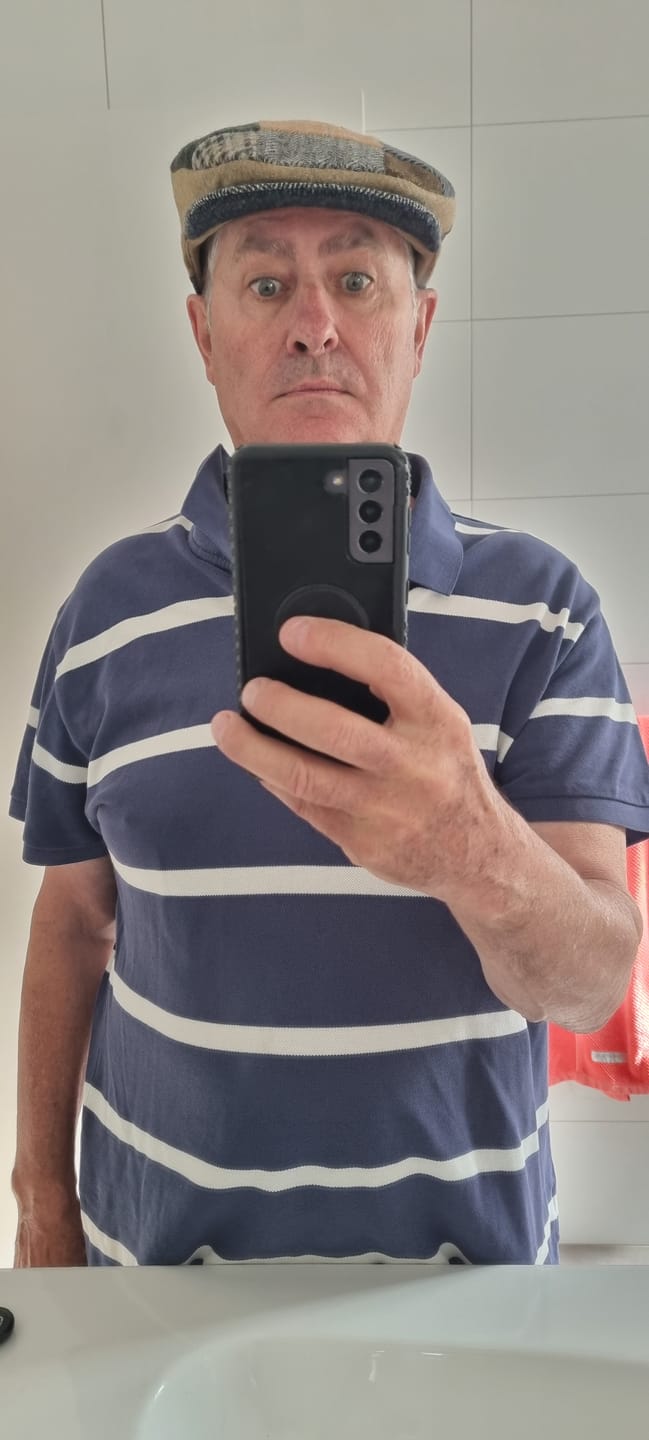Customer photo review of Vintage Cap Patchwork Tweed