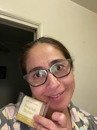 Customer photo review of Peanut Butter Protein Bar - Box of 12