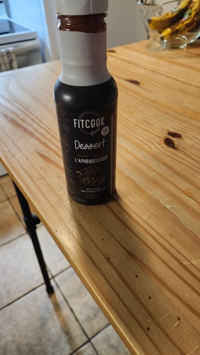 Customer photo review of Fitcook Foodz - Sauces Dessert 355ml
