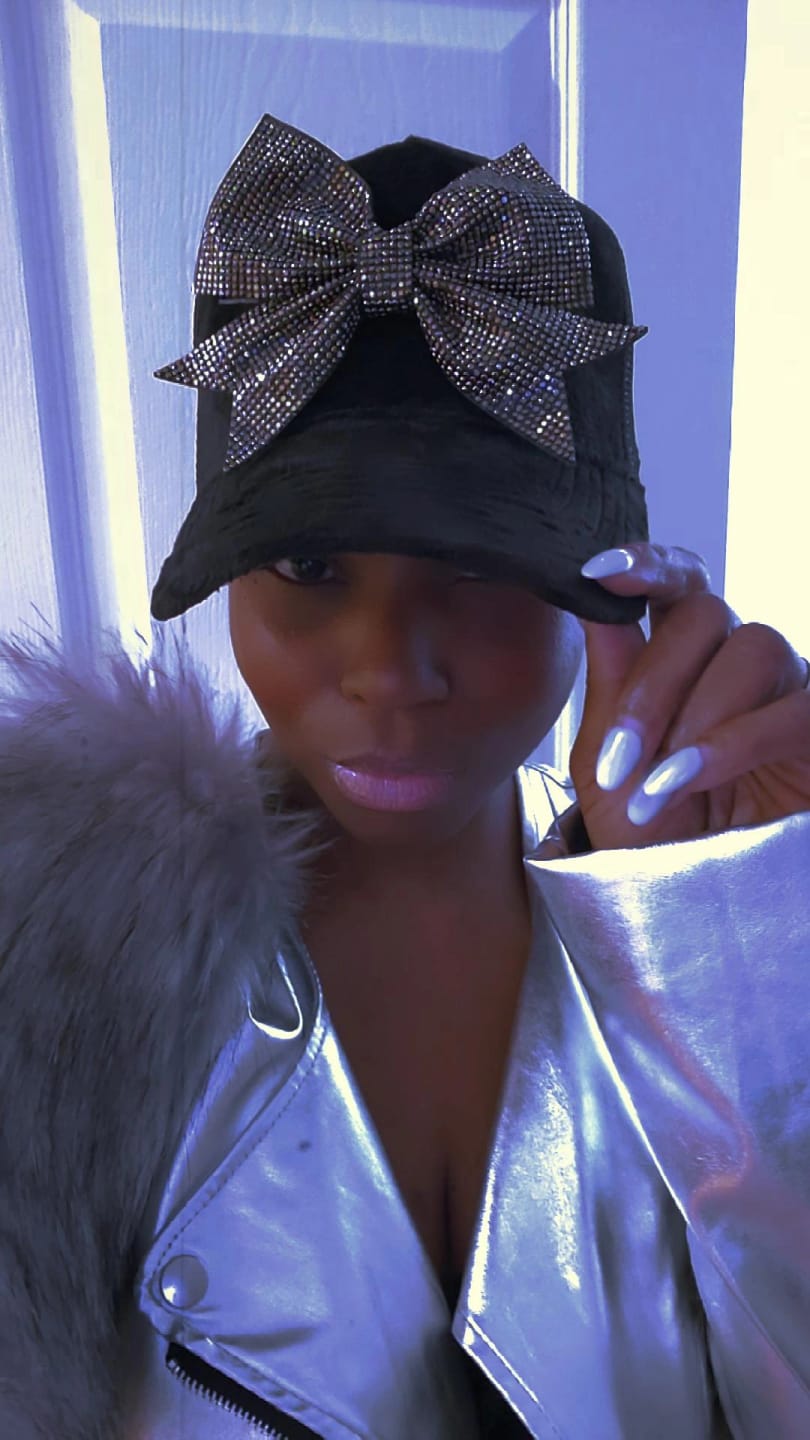 Customer photo review of Velvet Trucker Hat