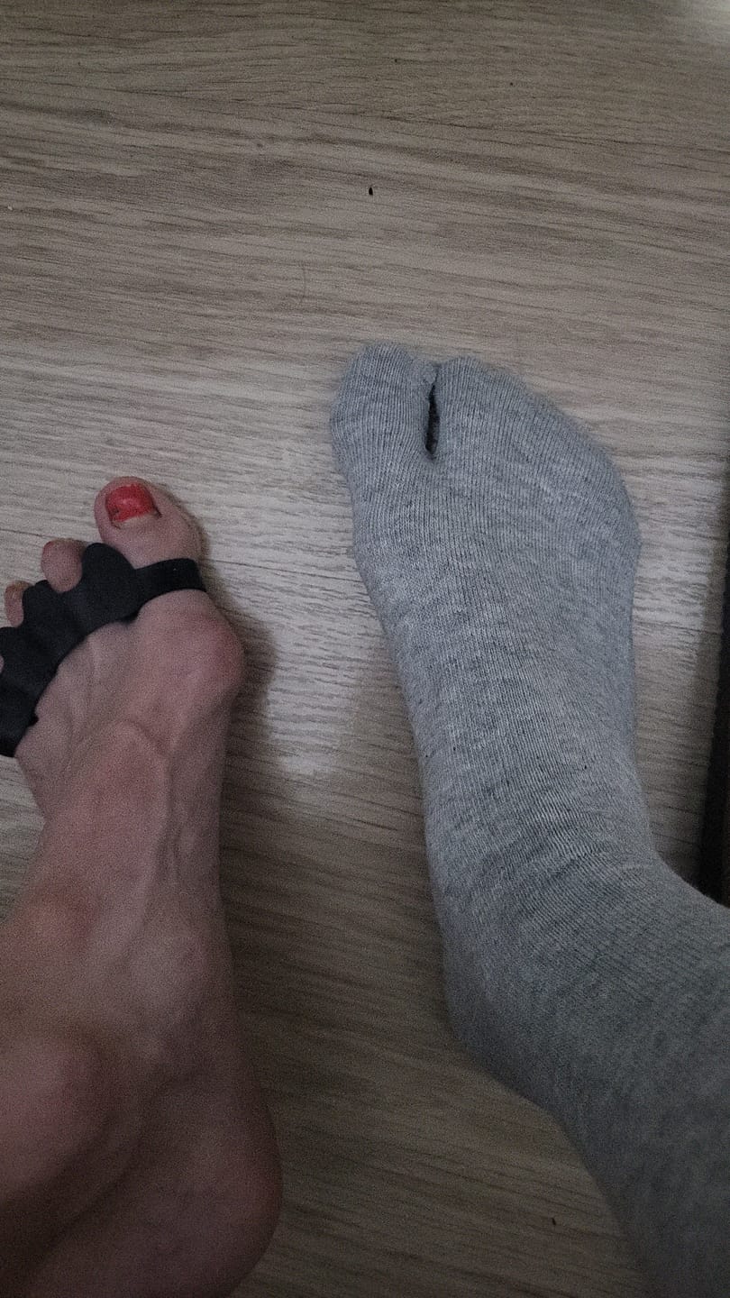 Customer photo review of Calcetines 5 dedos- Media Caña