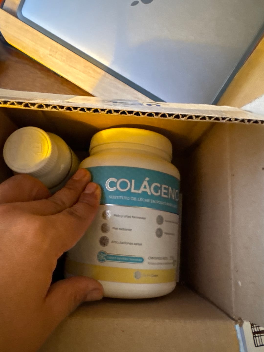 Customer photo review of Colágeno Fort Core