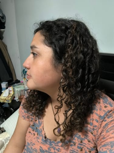 Customer photo review of Shampoo Rulos Definidos 350ml