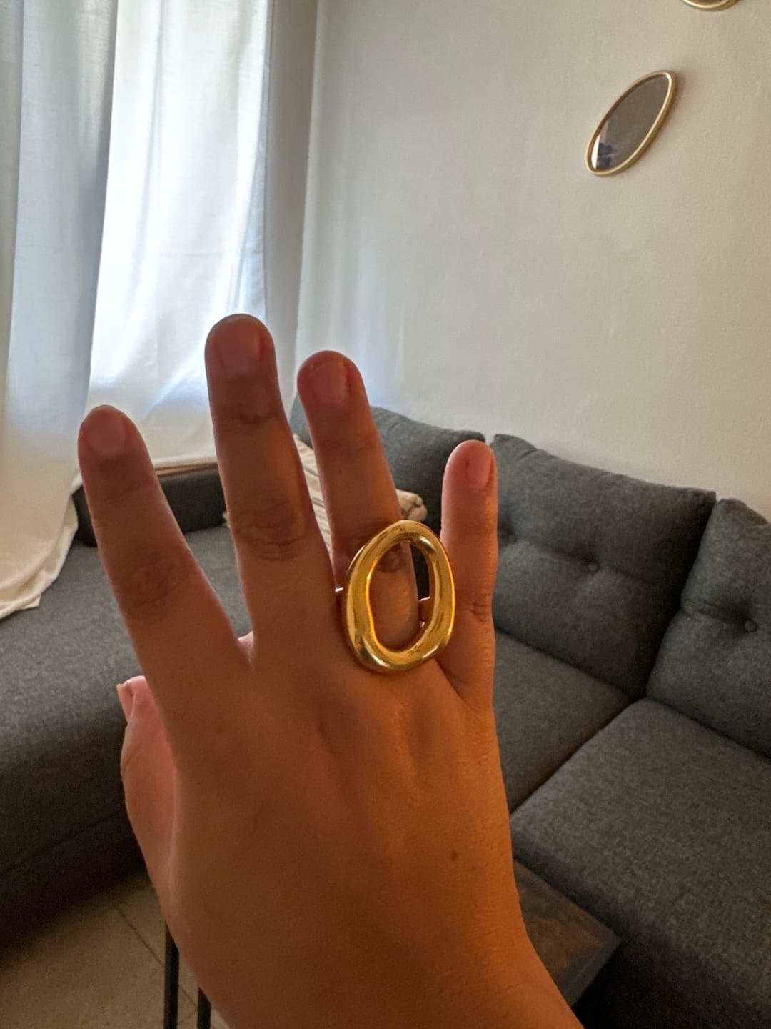 Customer photo review of Anillo Rust