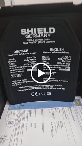 Customer video review of SK4 / NIJ IV Stand-Alone Platte