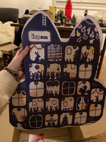 Customer photo review of Le Calendrier de l'Avent Magic'Bunny