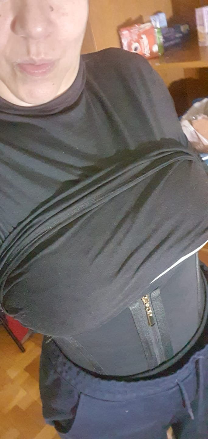 Customer photo review of FAJA RELOJ DE ARENA FITNESS POSTQUIRURGICA POST PARTO NEGRO