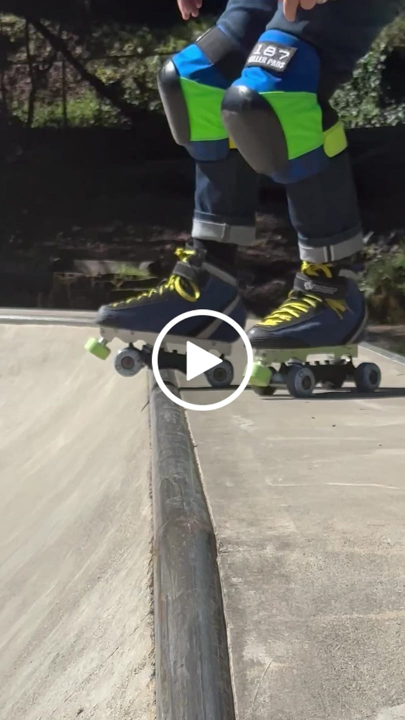 Customer video review of Roller Skate Slide Blocks (Pair of 2)