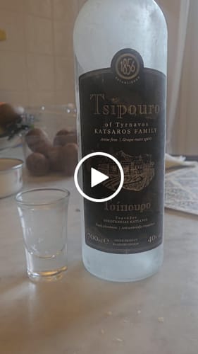 Customer video review of Tsipouro without anise Katsaros - 700ml