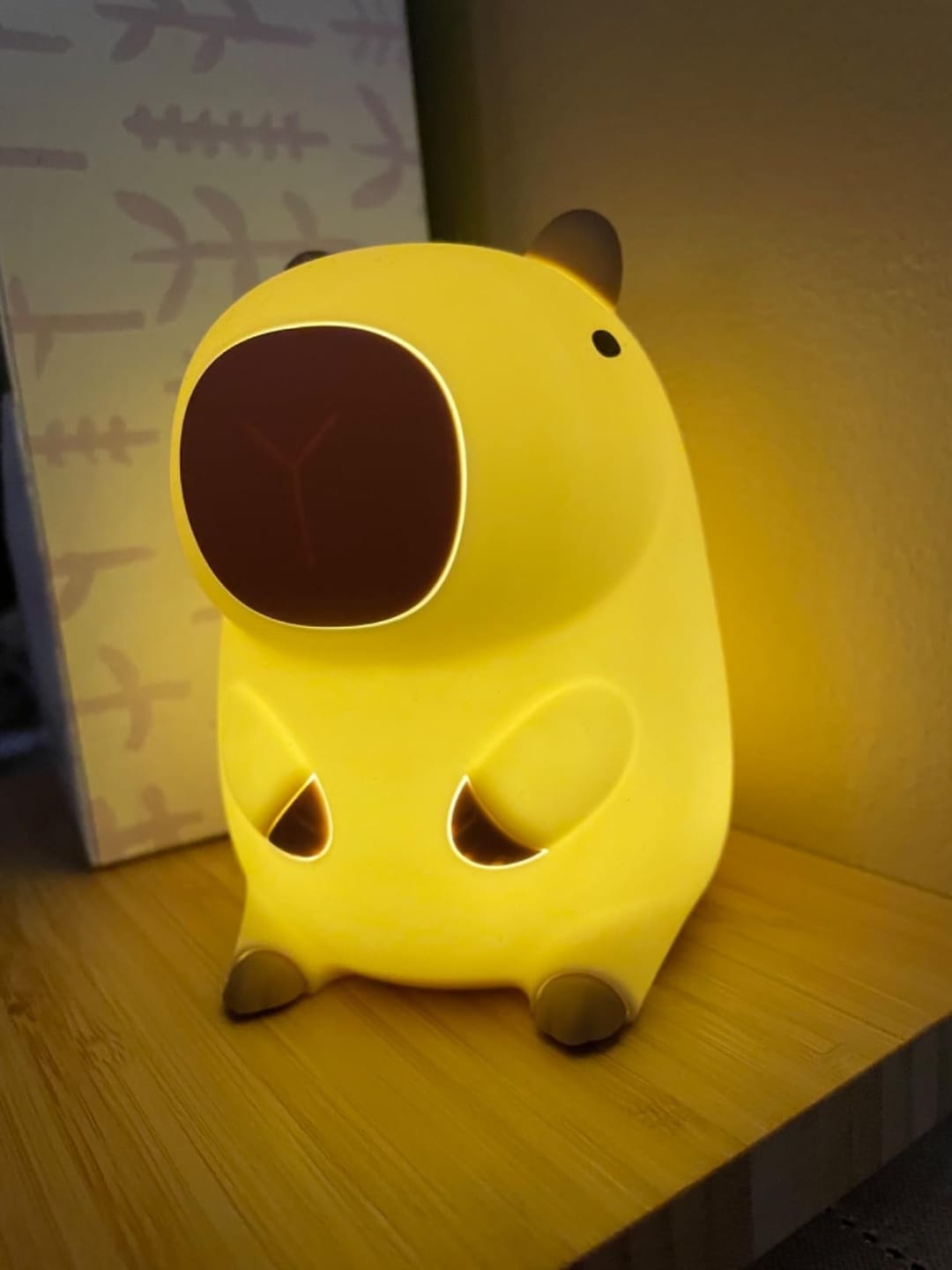Customer photo review of MeWaii® Capybara Squishy Night Light - Perfect Gift 🎁