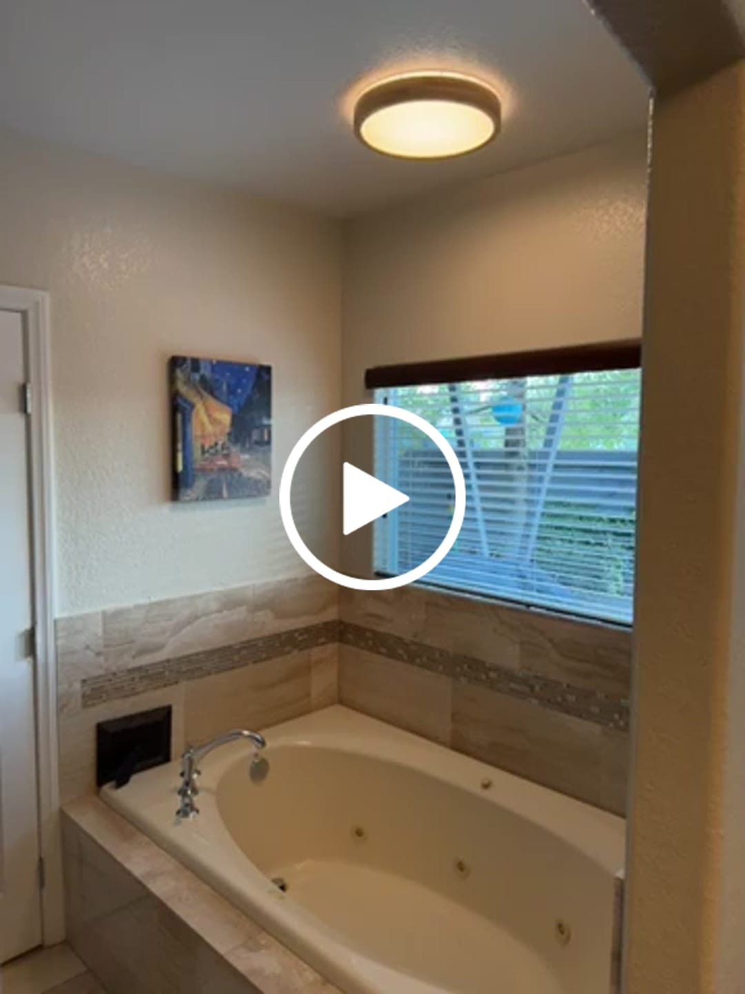 Customer video review of Scandinavian Wooden Round LED Flush Mount