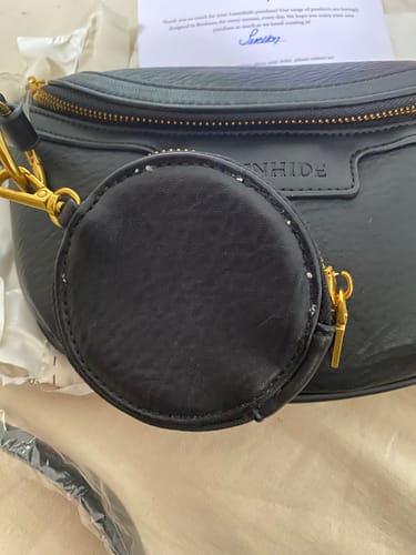 Customer photo review of Joey Sling Bag - Black