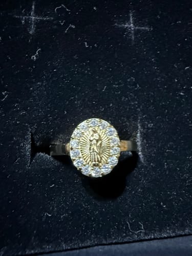 Customer photo review of Guadalupe Ring - Gold
