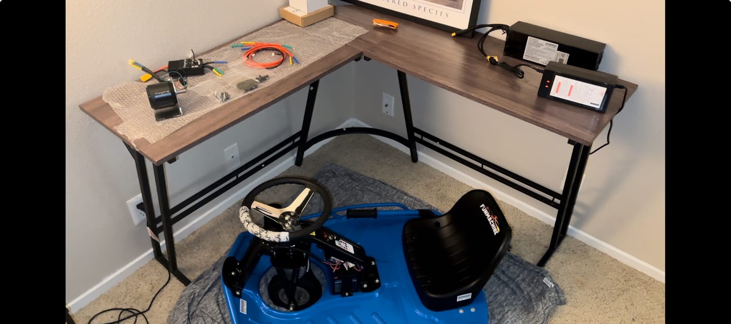 Customer photo review of Budget brushless crazy cart kit (4000w)