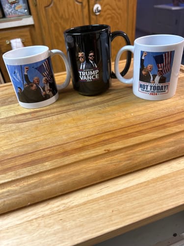 Customer photo review of Coffee Mug | United We Stand (11oz)