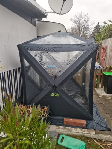 Customer photo review of PREMIUM Überwinterungszelt ALASKA  150 x 150 x 180 cm
