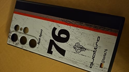 Customer photo review of Audi Quattro S1 E2 Pikes Peak Livery - Individuelle Handyhülle für Samsung