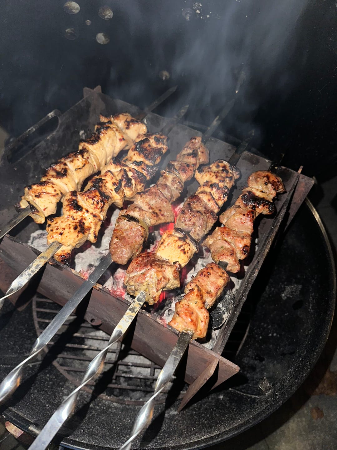 Customer photo review of Schweine-Schaschlik Yakuza – mariniert mit Teriyaki, Chili & Sesam | mySchaschlik