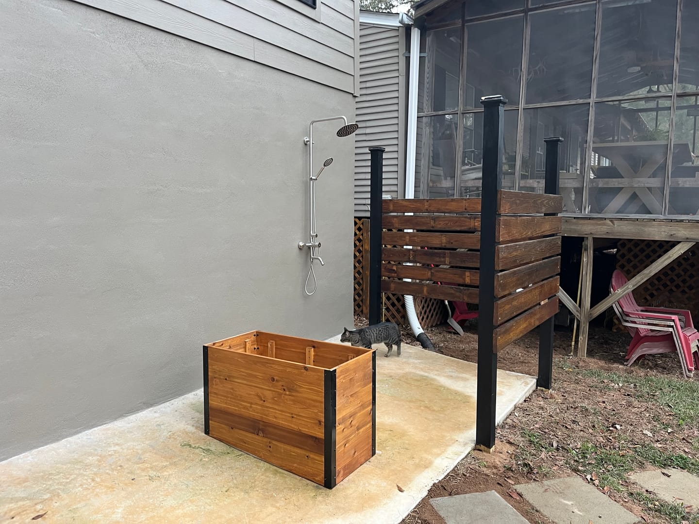 Customer photo review of Raised Garden Bed - 46cm x 92cm x 76cm