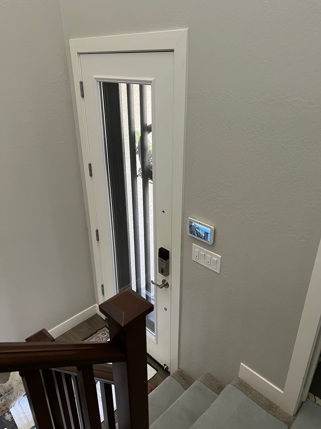 Customer photo review of Clear 1 Lite Glass and Frame Kit (Tall Full Lite)