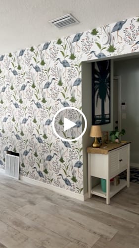 Customer video review of Personalized Wallpaper 0003 (Non Pasted - Canvas)