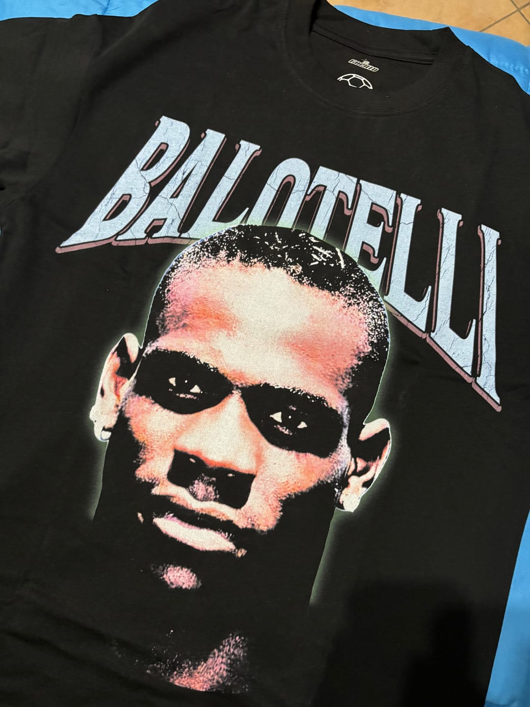 Customer photo review of MARIO BALOTELLI TEE