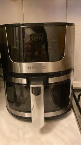 Customer photo review of Air Fryer Novio Grill & Fry