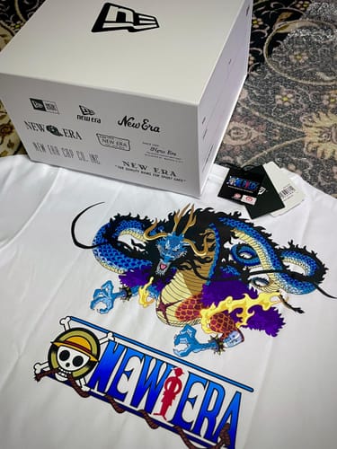 Customer photo review of New Era x One Piece Gear 5 Fish Fish Fruit White Short Sleeve T-Shirt